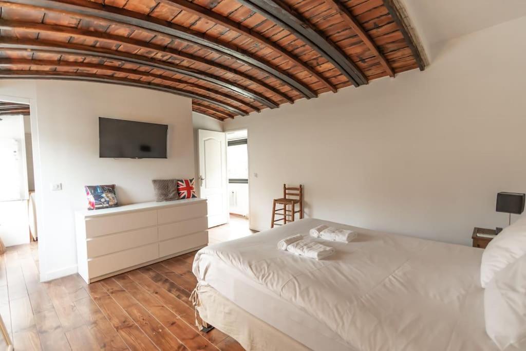 Grande Peniche 4 Ch - 10 Pers -Paris - Ile De Puteaux- Terrasses Villa Luaran gambar